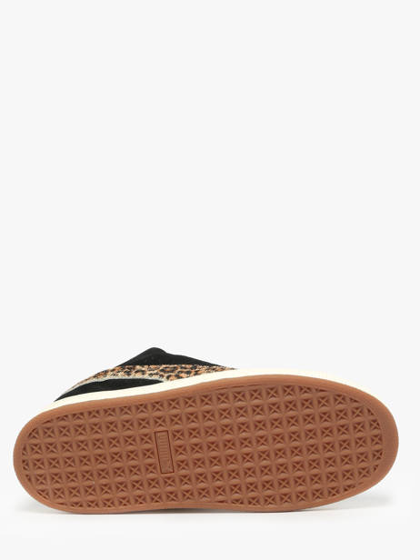 Sneakers Uit Leder Puma Zwart accessoires 40486201 ander zicht 4